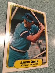 Jamie Quirk #421 Baseball Cards 1982 Fleer Prices