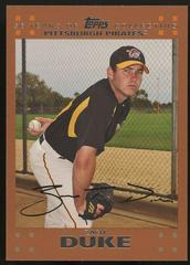 Zach Duke [Copper] Baseball Cards 2007 Topps Prices
