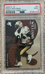 Ricky Williams [Essential Cred. Now] #61 Football Cards 2000 Fleer E X Prices