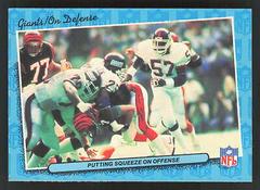 Putting Squeeze on Offense [Defense] Football Cards 1986 Fleer Team Action Prices