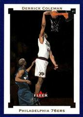 Derrick Coleman Basketball Cards 2002 Fleer Premium Prices