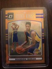 Brandon Ingram [Gold] #1 Basketball Cards 2016 Panini Donruss Optic Rookie Kings Prices