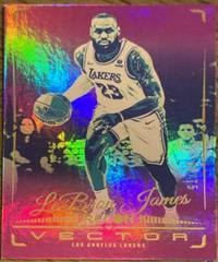 LeBron James [Purple] #17 Basketball Cards 2023 Panini Recon Vector Prices
