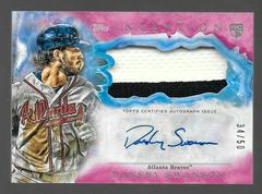 Dansby Swanson [Autograph Magenta] Baseball Cards 2017 Topps Inception Prices