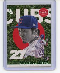 Seiya Suzuki [Green] Baseball Cards 2022 Topps Gallery Modern Artists Prices