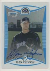 Alan Johnson [Autograph] #BCP130 Baseball Cards 2008 Bowman Chrome Prospects Prices