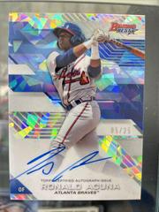 Ronald Acuna [Atomic Refractor] #B17-RA Baseball Cards 2017 Bowman's Best of Autograph Prices