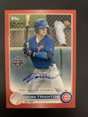 James Triantos [Red] Baseball Cards 2022 Topps Pro Debut Prices