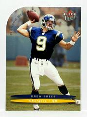 Drew Brees [Platinum Medallion] #152 Football Cards 2003 Ultra Prices