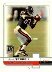 David Terrell #29 Football Cards 2002 Topps Reserve Prices