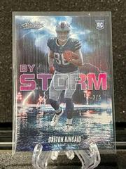 Dalton Kincaid [Spectrum Purple] #BST-13 Football Cards 2023 Panini Absolute By Storm Prices