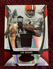 Jim Brown [Jersey Mirror Blue] Football Cards 2009 Panini Donruss Certified Prices