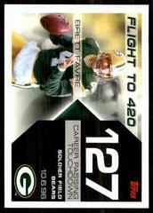 Brett Favre #BF-127 Football Cards 2007 Topps Brett Favre Collection Prices