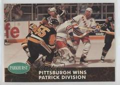 Pittsburgh Wins Patrick Division #456 Hockey Cards 1991 Parkhurst Prices