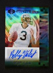 Bobby Hebert [Blue] Football Cards 2021 Panini Illusions Elusive Ink Autographs Prices