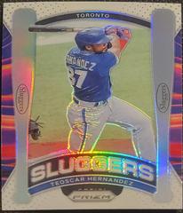 Teoscar Hernandez[Silver Prizm] #SL3 Baseball Cards 2021 Panini Prizm Sluggers Prices