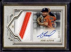 Jose Altuve Baseball Cards 2022 Topps Definitive Framed Autograph Patch Collection Prices