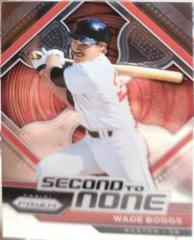 Wade Boggs #SN19 Baseball Cards 2023 Panini Prizm Second to None Prices