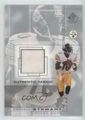 Kordell Stewart #KS Football Cards 2001 SP Game Used Authentic Fabric Prices