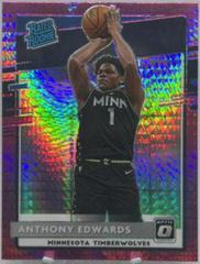Anthony Edwards [Pink] Basketball Cards 2020 Panini Donruss Optic Prices
