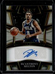 De’Anthony Melton [Silver] #SS-DAM Basketball Cards 2022 Panini Select Signature Selections Prices