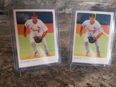 Albert Pujols [Red Hat] Baseball Cards 2002 Topps Gallery Prices