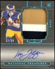 Van Jefferson [Patch Autograph Midnight] #178 Football Cards 2020 Panini National Treasures Prices