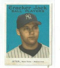 Derek Jeter [Mini Blue] #232 Baseball Cards 2004 Topps Cracker Jack Prices
