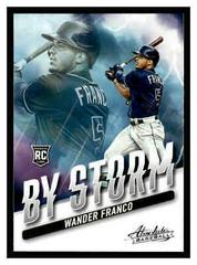Wander Franco [Retail] #BYS-1 Baseball Cards 2022 Panini Absolute By Storm Prices