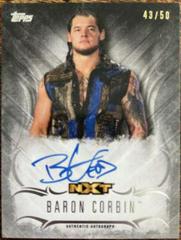 Baron Corbin [Silver] #UA-BAC Wrestling Cards 2016 Topps WWE Undisputed Autographs Prices