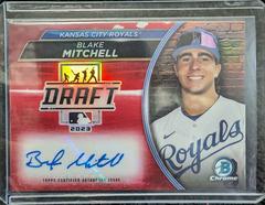 Blake Mitchell [Red] Baseball Cards 2023 Bowman Draft Night Autographs Prices