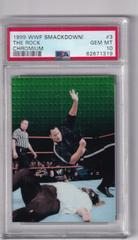 The Rock Wrestling Cards 1999 WWF SmackDown Chromium Prices