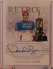 Derrike Cope [Holo Gold] #RS-DC Racing Cards 2021 Panini National Treasures NASCAR Retro Signatures Prices