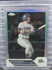 Austin Wells [Refractor] #PDC-10 Baseball Cards 2023 Topps Pro Debut Chrome Prices