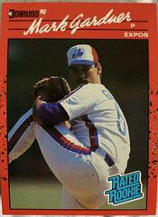 Mark Gardner #40 Baseball Cards 1990 Donruss Prices