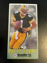 Brett Favre #100 Football Cards 1993 Fleer Gameday Prices