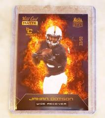 Jahan Dotson [White Gold] #RH-13 Football Cards 2022 Wild Card Matte Rookie Heat Prices