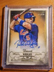 David Wright [Gold] #FSA-DW Baseball Cards 2016 Topps Five Star Autographs Prices
