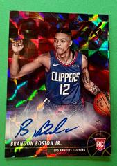 Brandon Boston Jr. [Red] Basketball Cards 2021 Panini Hoops Rookie Ink Autographs Prices