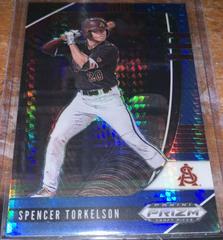 Spencer Torkelson [Blue & Carolina Blue Hyper] Baseball Cards 2020 Panini Prizm Draft Picks Prices