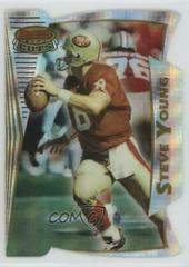Steve Young [Atomic Refractor] #BC13 Football Cards 1996 Bowman's Best Cuts Prices