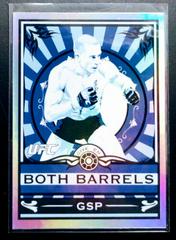 Georges St Pierre [Autograph Silver] #100 Ufc Cards 2010 Topps UFC Main Event Prices