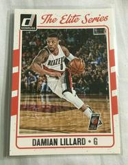Damian Lillard #8 Basketball Cards 2016 Panini Donruss the Elite Series Prices
