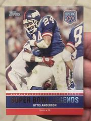 Otis Anderson #SBL-XXV Football Cards 2011 Topps Super Bowl Legends Prices