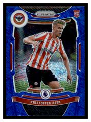 Kristoffer Ajer [Blue Shimmer Prizm] #141 Soccer Cards 2021 Panini Prizm Premier League Prices