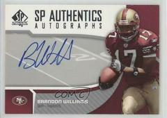 Brandon Williams Football Cards 2006 SP Authentic Autographs Prices