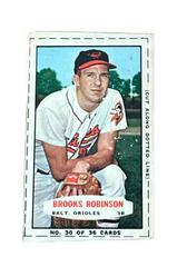 Brooks Robinson [Hand Cut Kneeling w/ Glove] #30 Baseball Cards 1964 Bazooka Prices