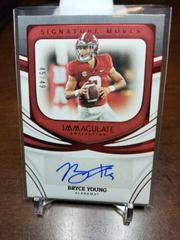 Bryce Young Football Cards 2022 Panini Immaculate Collegiate Ink Autographs Prices