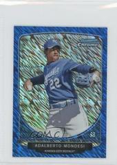 Adalberto Mondesi [Blue Wave] #KCR3 Baseball Cards 2013 Bowman Chrome Cream of the Crop Mini Refractor Prices