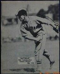 Hal Schumacher #110 Baseball Cards 1934 Batter Up Prices